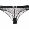 Dsquared2 culotte en dentelle à logo imprimé
