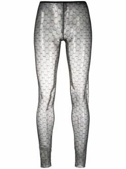 Dsquared2 collants à effet de transparence