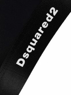 Dsquared2 brassière de sport à logo imprimé