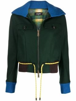 Dsquared2 veste zippée à design à empiècements