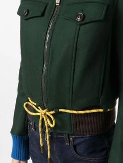 Dsquared2 veste zippée à design à empiècements