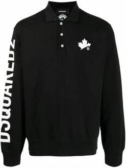 Dsquared2 polo à logo imprimé