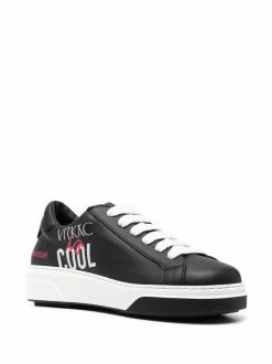 Dsquared2 baskets à logo imprimé