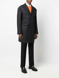 Dsquared2 manteau mi-long à simple boutonnage