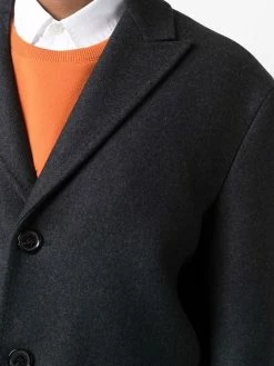 Dsquared2 manteau mi-long à simple boutonnage