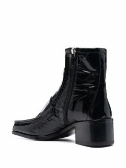 Dsquared2 bottines Wanna-D à effet de brillance
