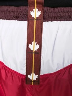 Dsquared2 pantalon de jogging à imprimé feuillage