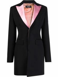 Dsquared2 robe-blazer à simple boutonnage