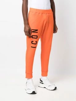 Dsquared2 pantalon de jogging fuselé à logo imprimé
