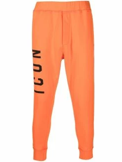 Dsquared2 pantalon de jogging fuselé à logo imprimé