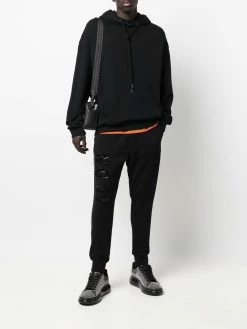 Dsquared2 pantalon de jogging à logo imprimé