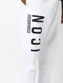 Dsquared2 pantalon de jogging fuselé à logo imprimé