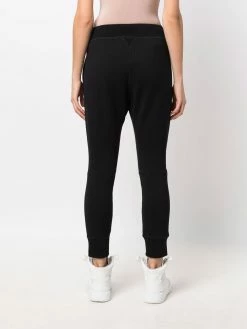 Dsquared2 Pantalon fuselé court à logo imprimé Prix Incroyables pantalons raccourcis femme 12 Dsquared2 pantalon fuselé court à logo imprimé