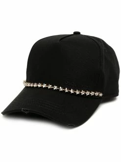 Dsquared2 casquette à ornements en cristal