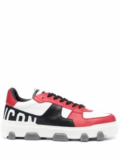 Dsquared2 baskets lacées à logo imprimé