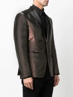 Dsquared2 blazer à effet métallisé