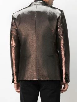 Dsquared2 blazer à effet métallisé