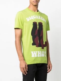 Dsquared2 t-shirt en coton à imprimé graphique