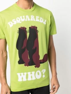 Dsquared2 t-shirt en coton à imprimé graphique