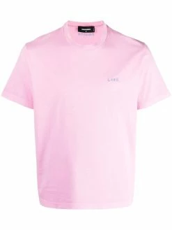 Dsquared2 t-shirt à slogan brodé