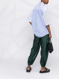 Dsquared2 chemise rayée à logo brodé