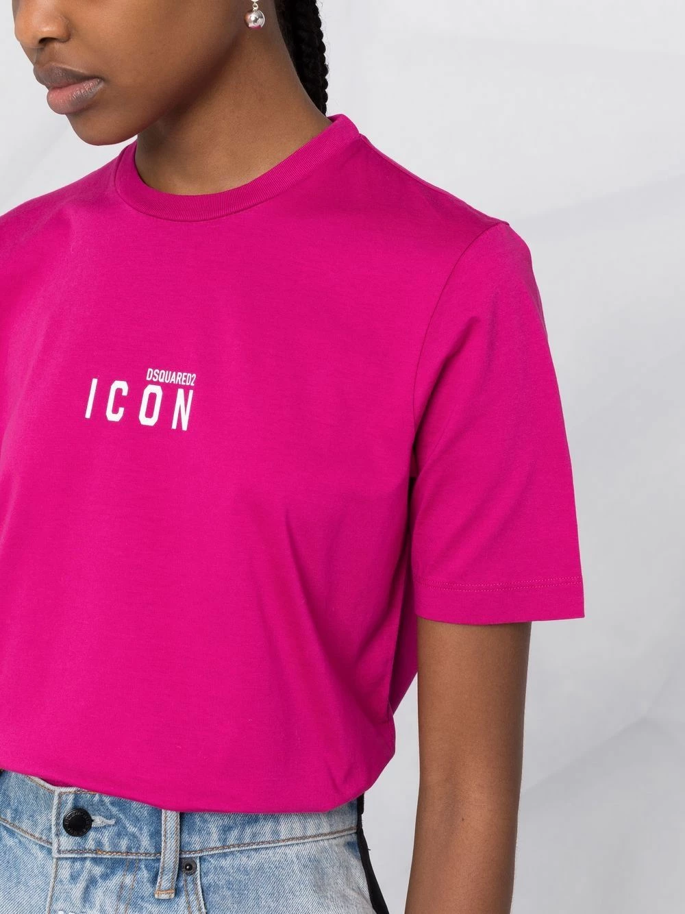 Dsquared2 Prix Dynamité T shirt à logo Icon imprimé t-shirts & jerseys femme 5 Dsquared2 t-shirt à logo Icon imprimé