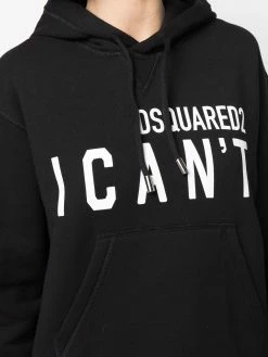 Dsquared2 hoodie à slogan imprimé