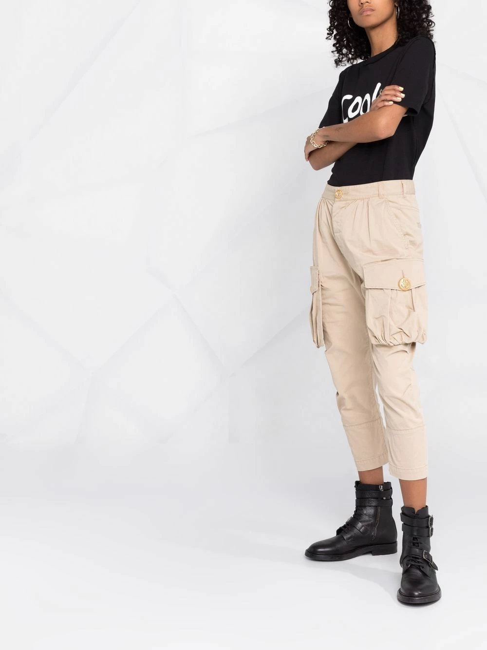 Dsquared2 Pantalon court à poches plaquées Prix Acceptable pantalons raccourcis femme 8 Dsquared2 pantalon court à poches plaquées