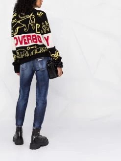 Dsquared2 jean à effet usé