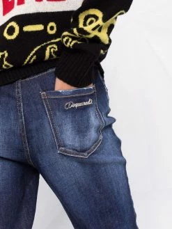 Dsquared2 jean à effet usé