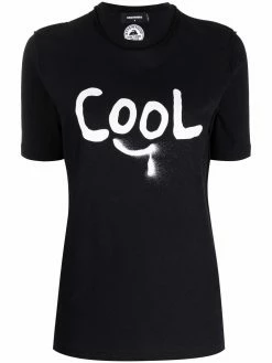 Dsquared2 t-shirt à slogan imprimé