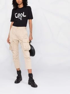 Dsquared2 t-shirt à slogan imprimé