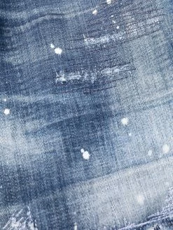 Dsquared2 jean slim à effet délavé