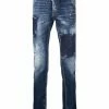 Dsquared2 jean slim à effet délavé