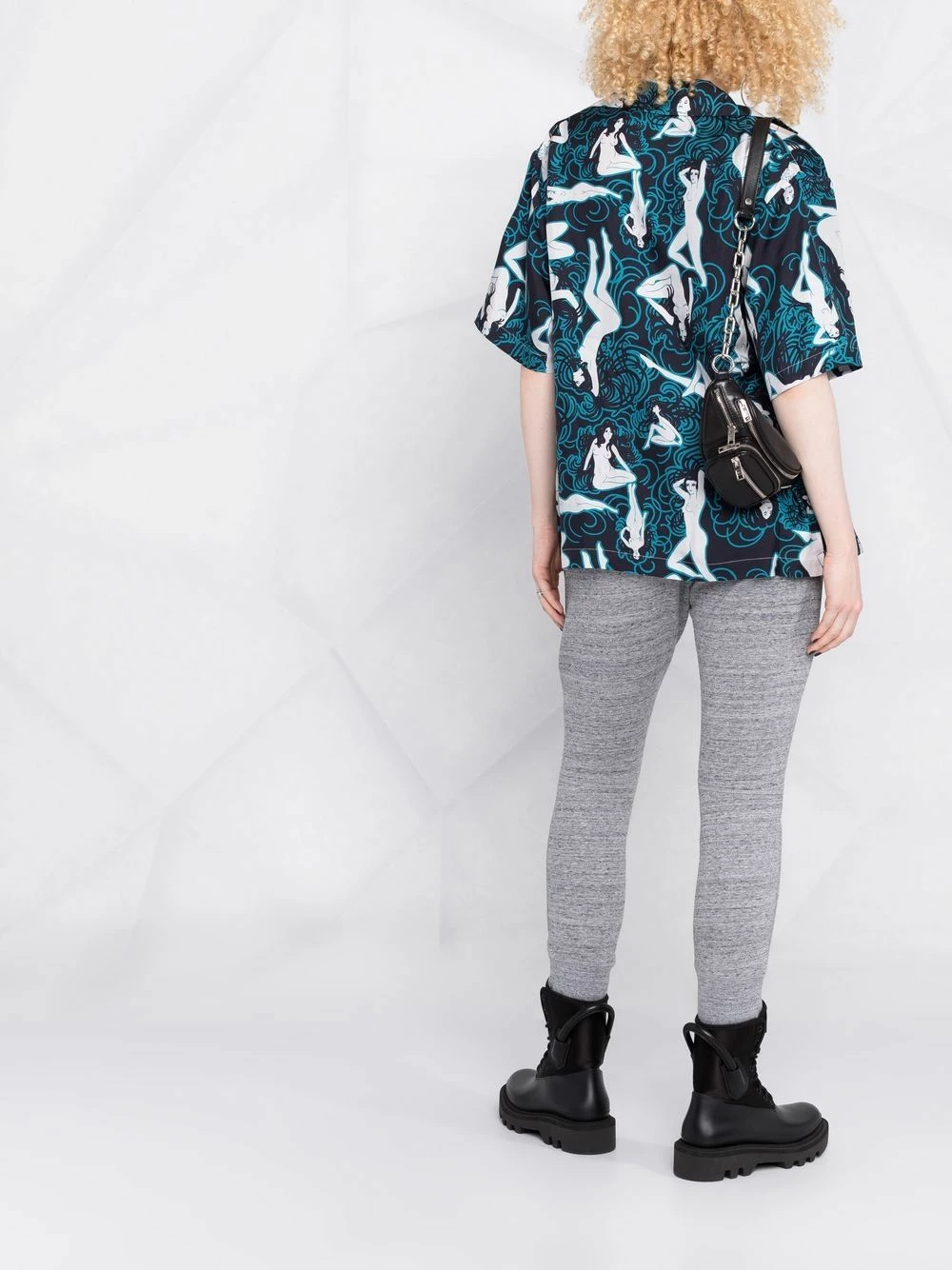 Dsquared2 Un Tarif Préférentiel Pantalon de jogging à patch logo pantalons de survêtement femme 6 Dsquared2 pantalon de jogging à patch logo