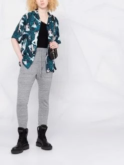 Dsquared2 pantalon de jogging à patch logo