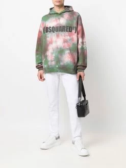 Dsquared2 qualité absolue Hoodie à logo imprimé hoodies homme 8 Dsquared2 hoodie à logo imprimé