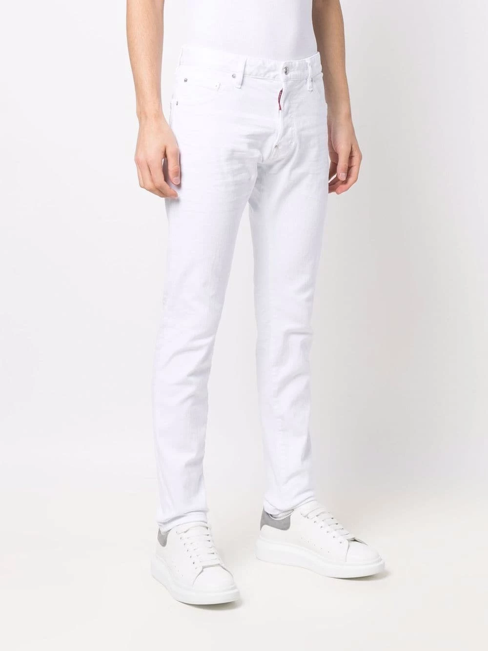 Prix d’Amis Dsquared2 Jean à patch logo jeans regular & jeans droits homme 5 Dsquared2 jean à patch logo