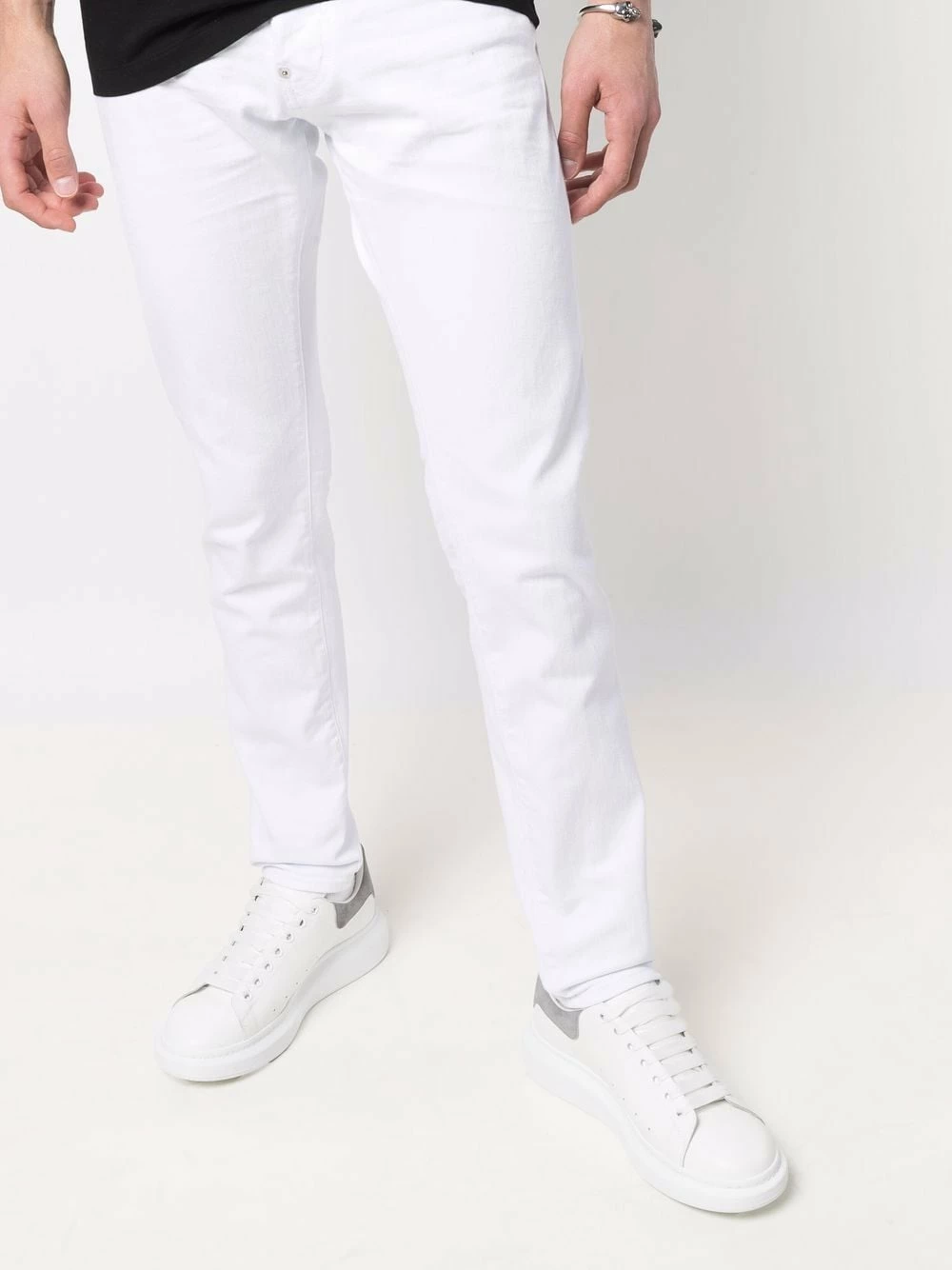 Prix d’Amis Dsquared2 Jean à patch logo jeans regular & jeans droits homme 7 Dsquared2 jean à patch logo