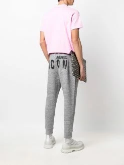 Dsquared2 pantalon de jogging Icon à slogan imprimé
