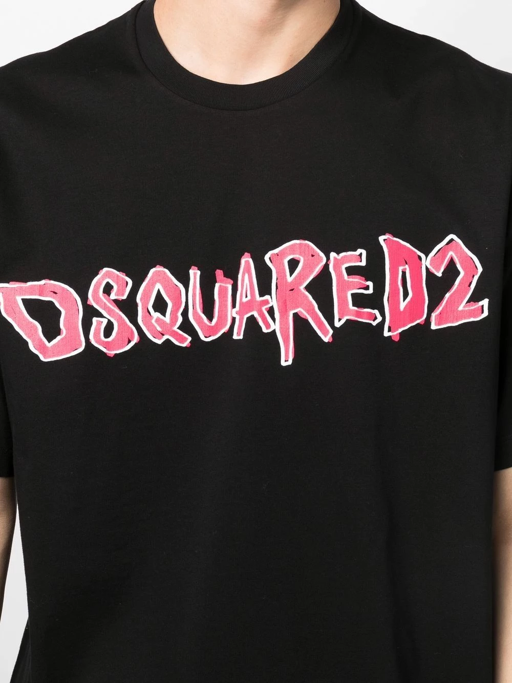 Dsquared2 Qualité Garantie T shirt à logo imprimé t-shirts homme 7 Dsquared2 t-shirt à logo imprimé