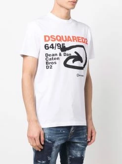 Dsquared2 t-shirt à logo imprimé