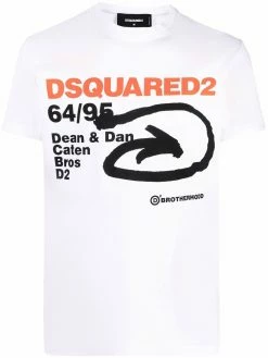 Dsquared2 t-shirt à logo imprimé