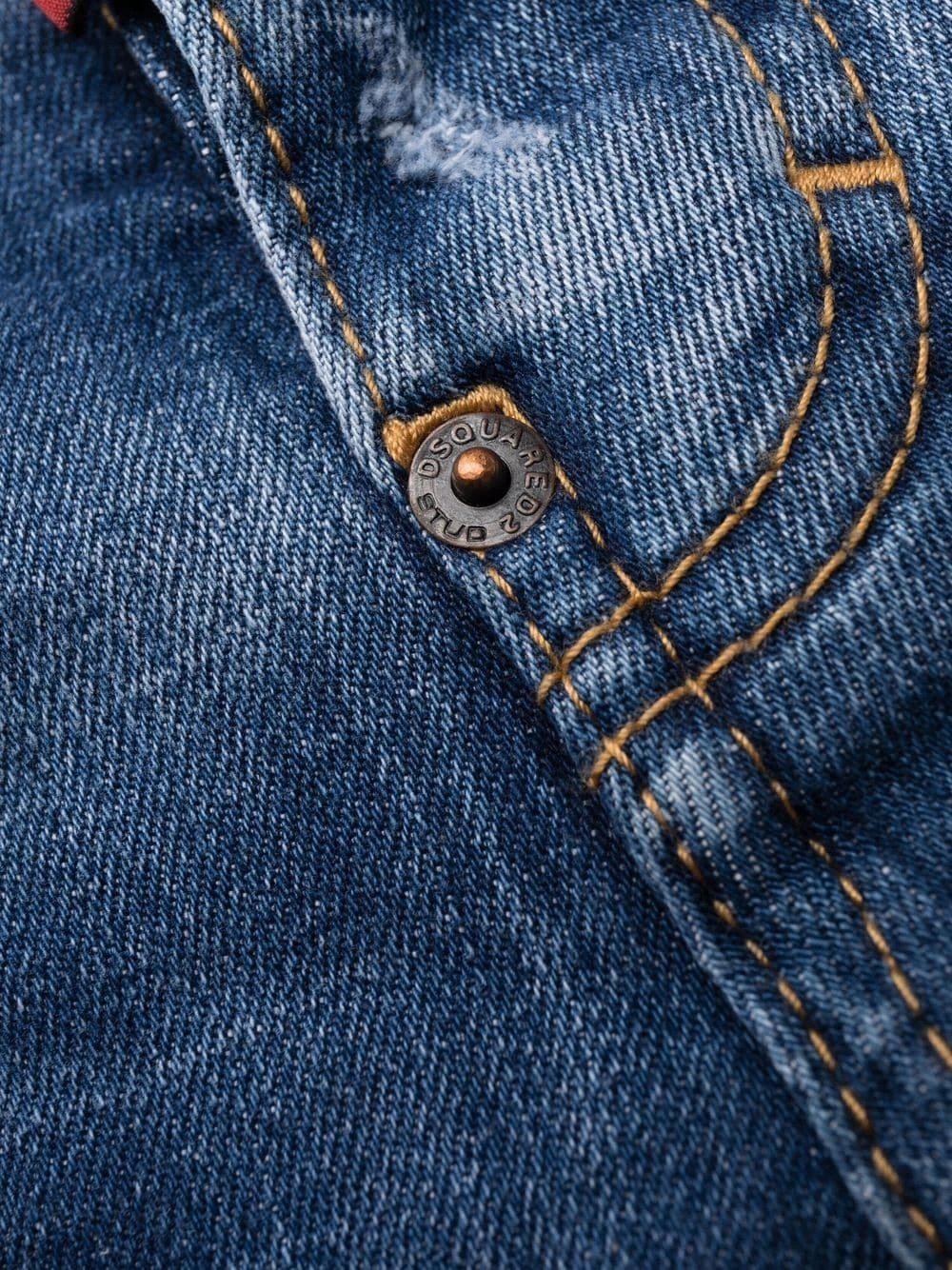 Prix Acceptable Dsquared2 Jean crop à imprimé effet peinture jeans courts femme 9 Dsquared2 jean crop à imprimé effet peinture