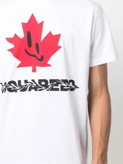 Dsquared2 Bas Prix T shirt en coton à logo imprimé t-shirts homme 11 Dsquared2 t-shirt en coton à logo imprimé