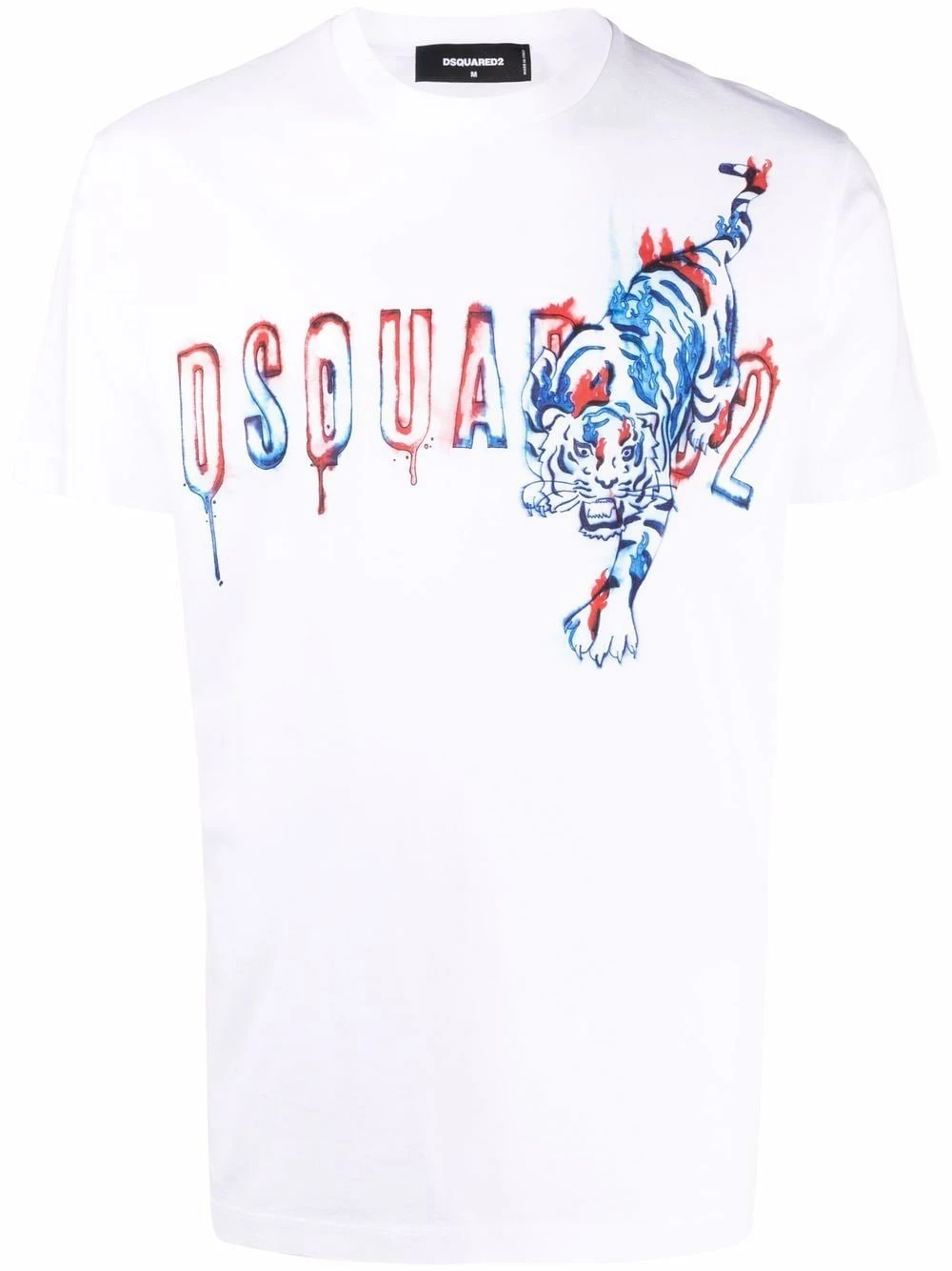 Prix Avantageux Dsquared2 T shirt à logo imprimé t-shirts homme 3 Dsquared2 t-shirt à logo imprimé
