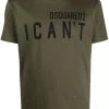 Dsquared2 t-shirt à slogan imprimé