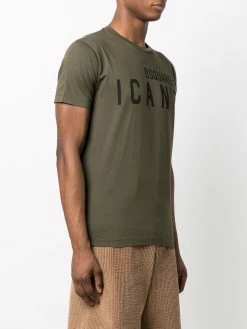 Dsquared2 t-shirt à slogan imprimé