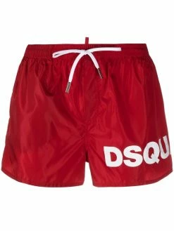 Dsquared2 short de bain à logo imprimé