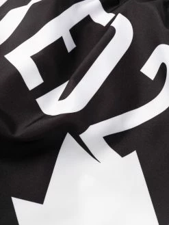 Dsquared2 Bon Rapport Coût-Efficacité Short de bain à logo imprimé slips de bain homme 7 Dsquared2 short de bain à logo imprimé